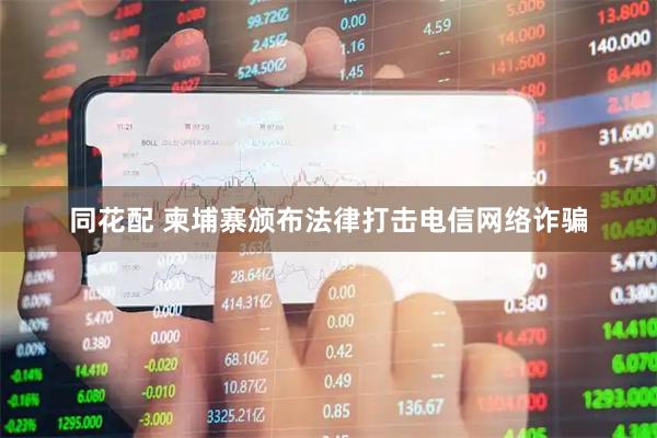 同花配 柬埔寨颁布法律打击电信网络诈骗