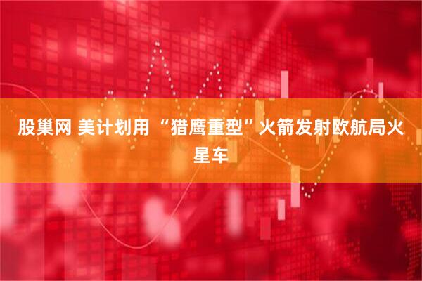 股巢网 美计划用 “猎鹰重型”火箭发射欧航局火星车